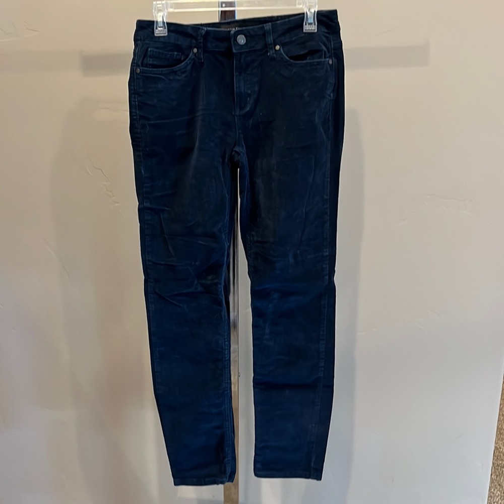 Blue corduroy pants